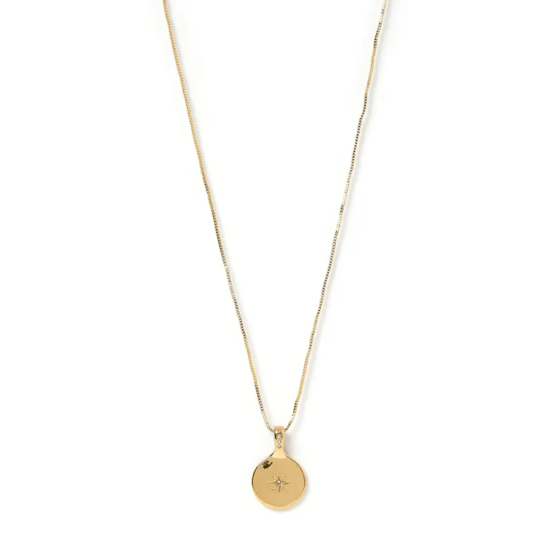 Angelo Gold Charm Necklace sold by Arms Of Eve