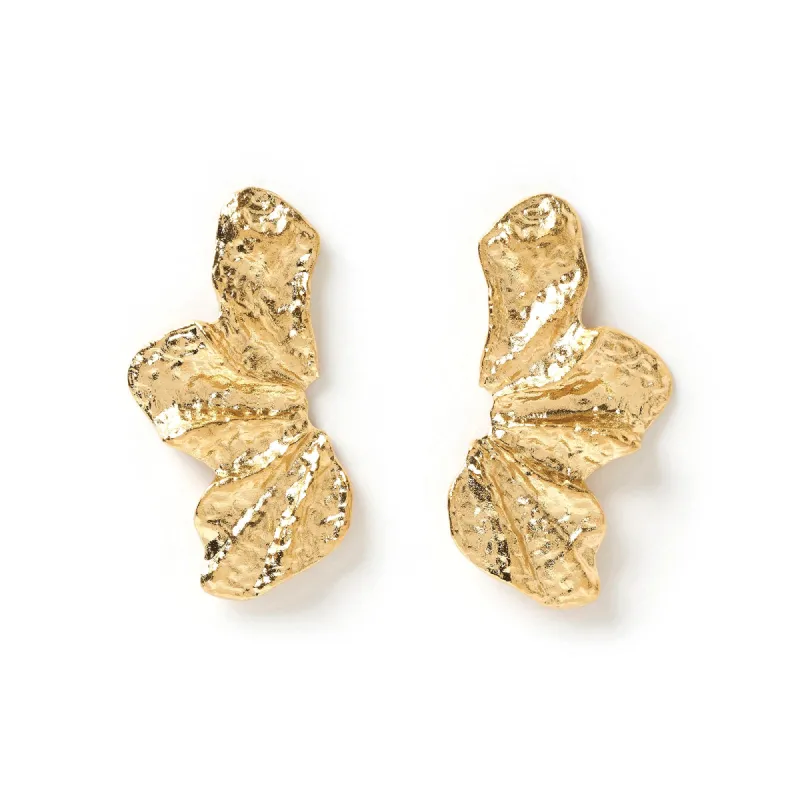 Stassia Gold Earrings sold by Arms Of Eve