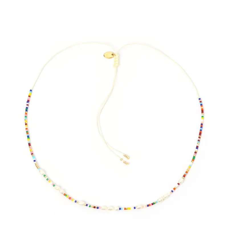 Priscilla Gold and Pearl Choker sold by Arms Of Eve