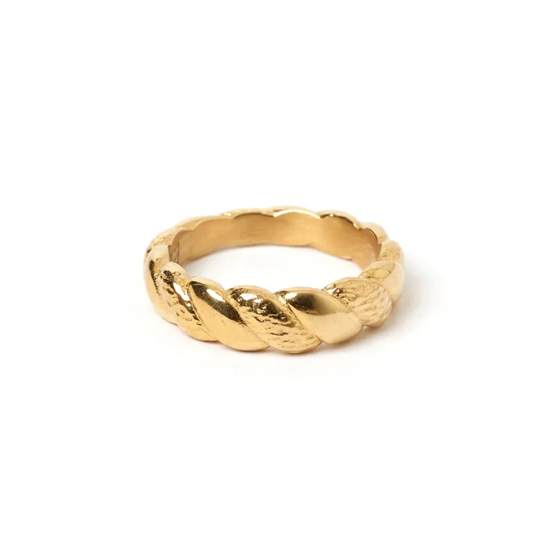 Nahla Gold Ring sold by Arms Of Eve