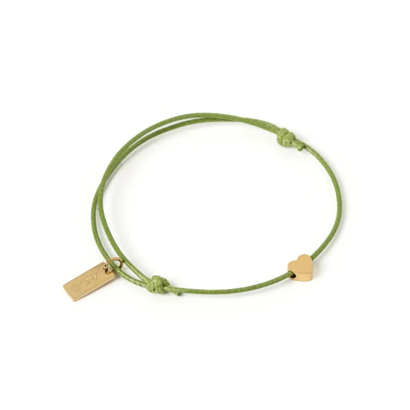 Angel Heart Bracelet - Olive sold by Arms Of Eve