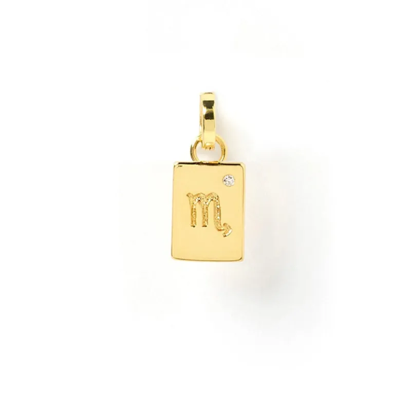 Zodiac Tag Charm sold by Arms Of Eve