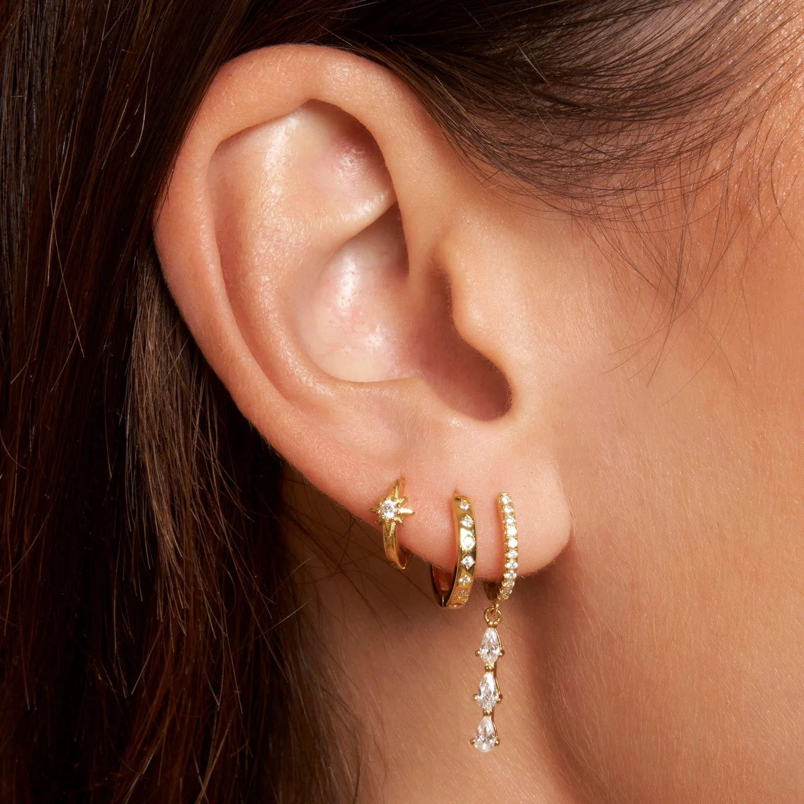 Nova Single Stacker Earring sold by Arms Of Eve product image thumbnail 5