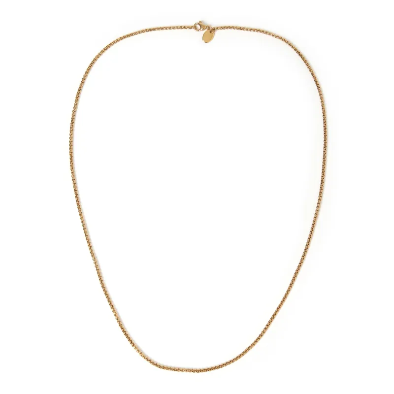 Hugo Gold Chain Necklace made by Arms Of Eve