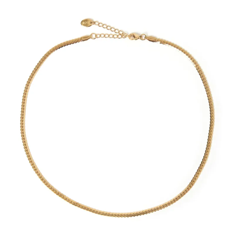 Dominique Gold Chain Necklace sold by Arms Of Eve