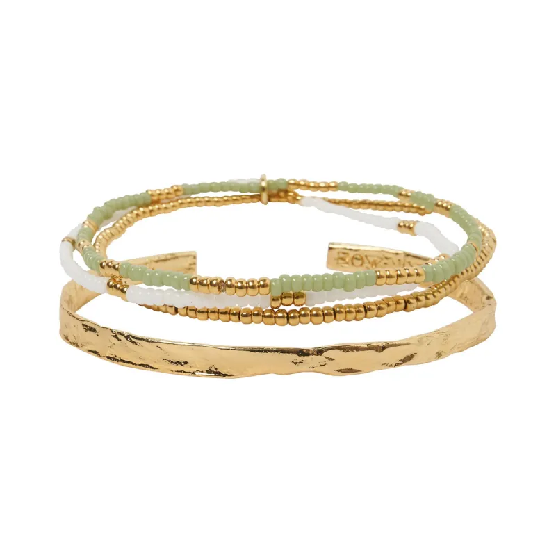 Sunshine Bracelet Stack - Forrest sold by Arms Of Eve