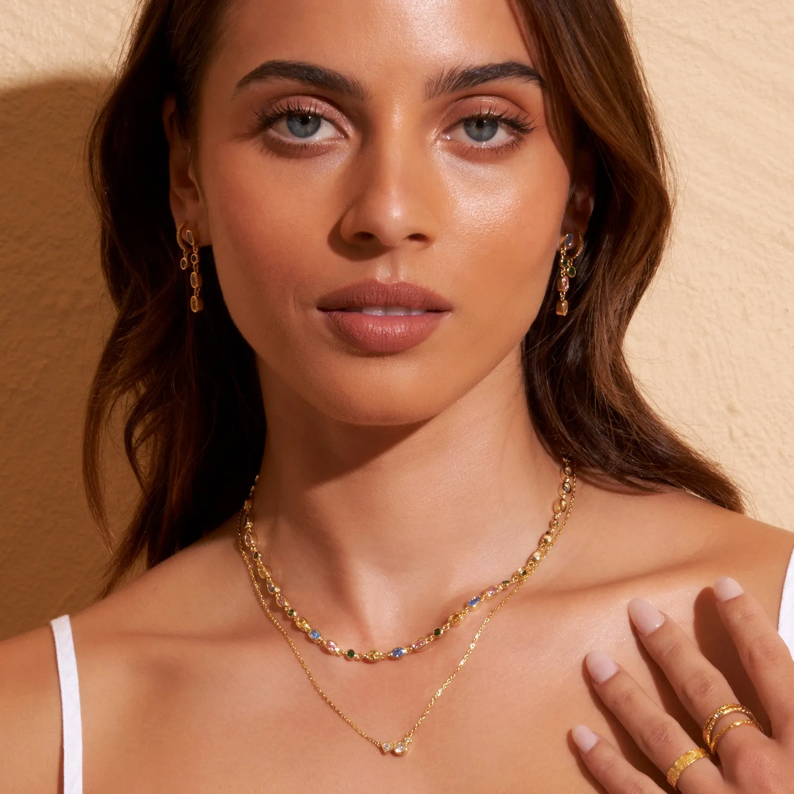 Isadora Gold Necklace - Multi sold by Arms Of Eve product image thumbnail 3