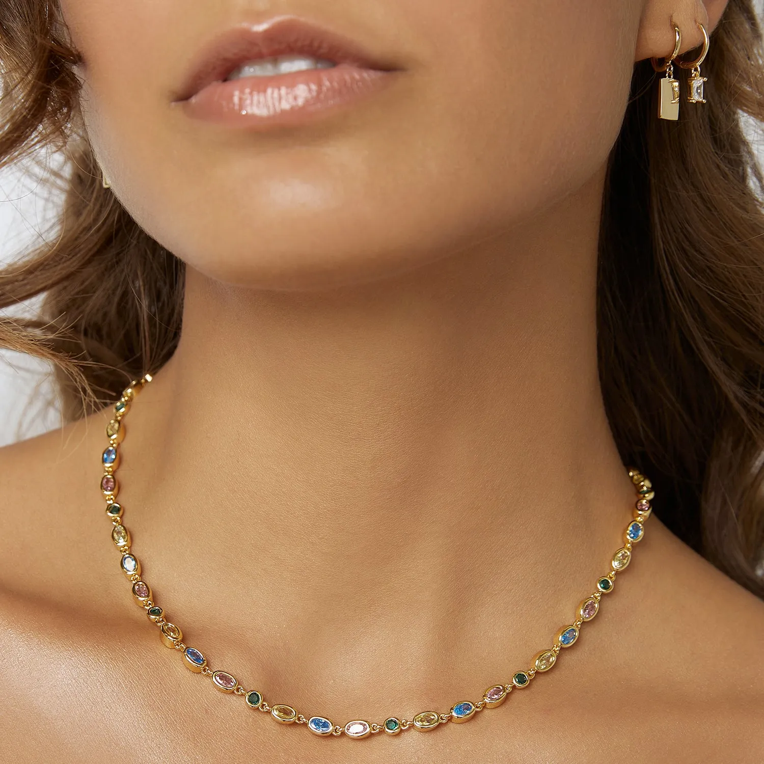 Isadora Gold Necklace - Multi sold by Arms Of Eve product image thumbnail 2