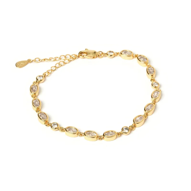 Isadora Gold Bracelet - Stone sold by Arms Of Eve