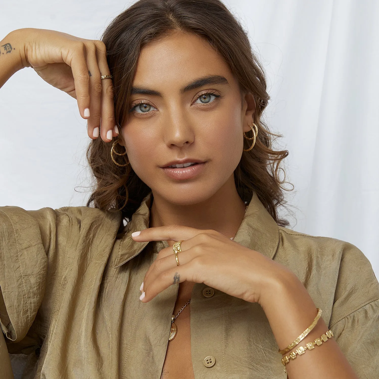 Emilia Gold Bracelet sold by Arms Of Eve product image thumbnail 4