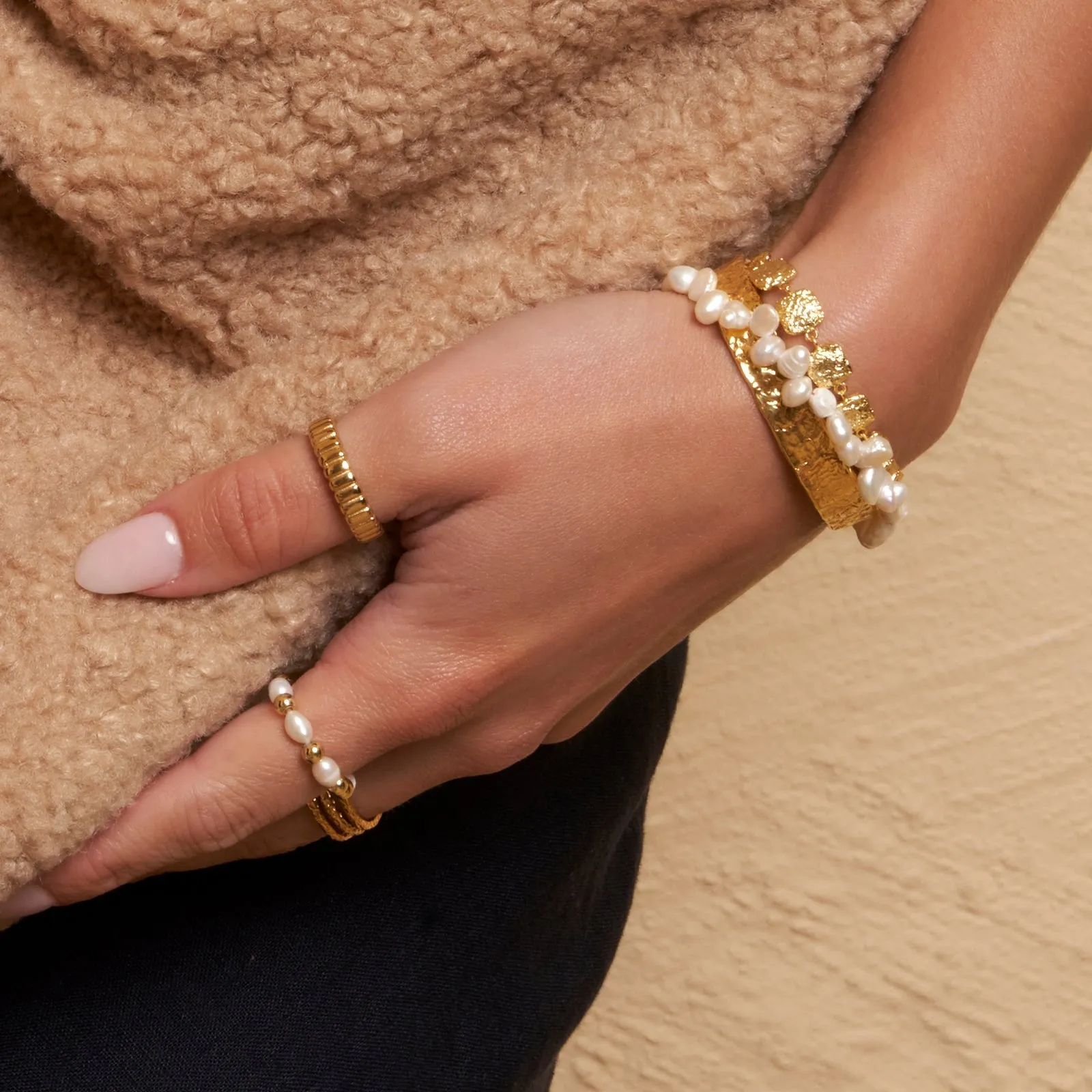 Dijon Gold Ring sold by Arms Of Eve product image thumbnail 2