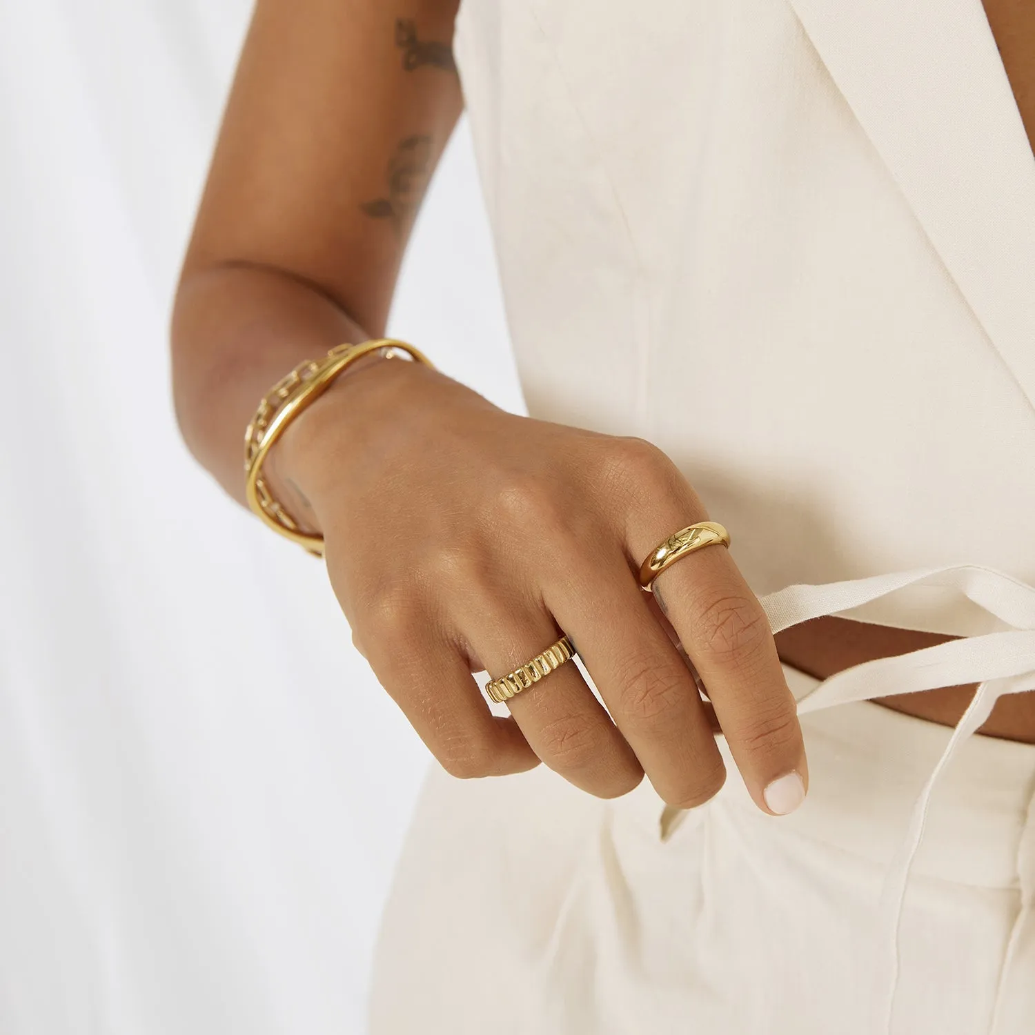 Minnie Gold Ring sold by Arms Of Eve product image thumbnail 3