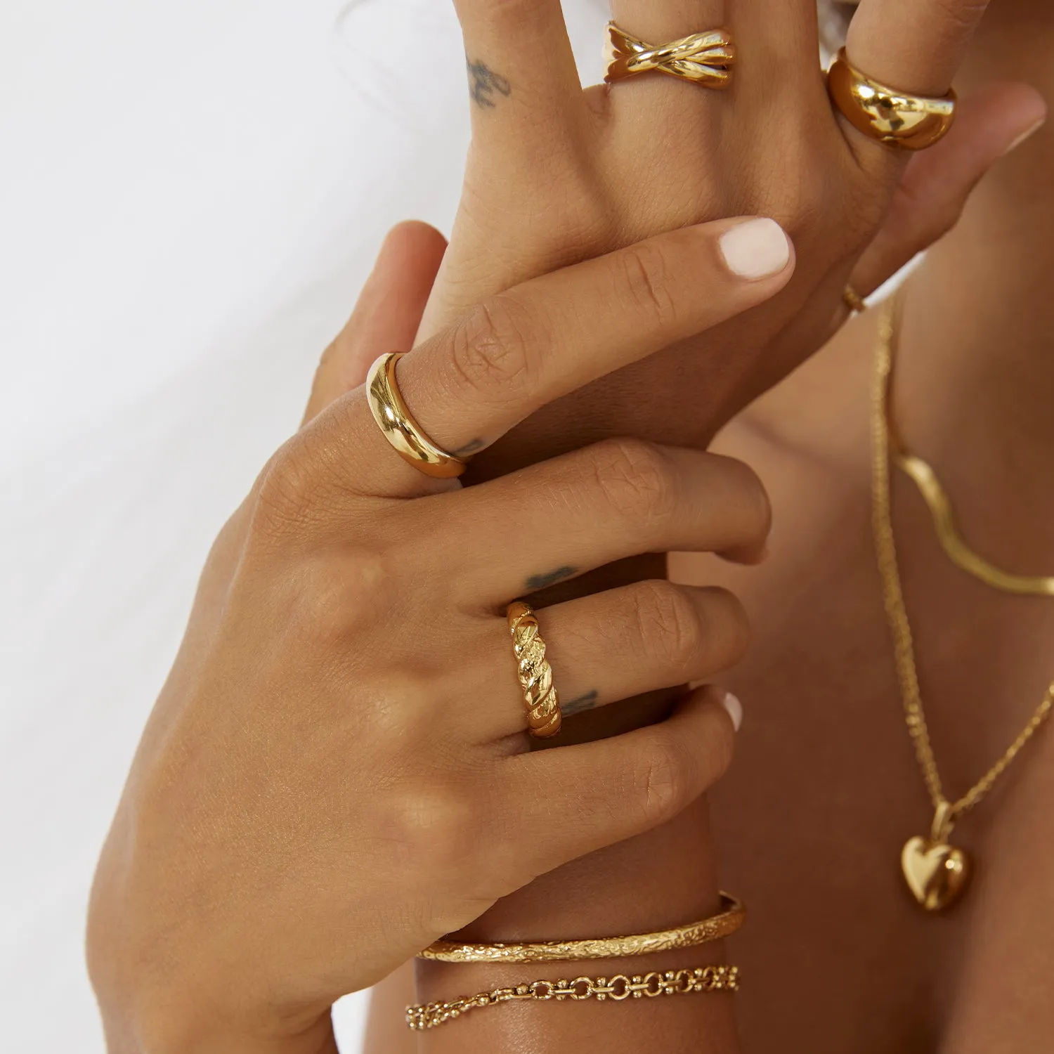 Minnie Gold Ring sold by Arms Of Eve product image thumbnail 4