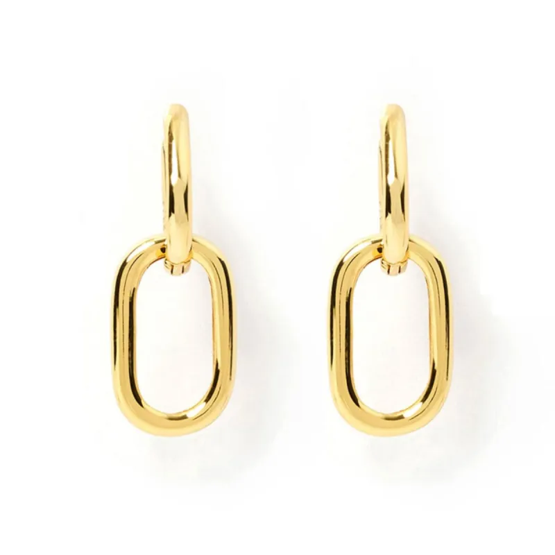 Boaz Gold Earrings sold by Arms Of Eve