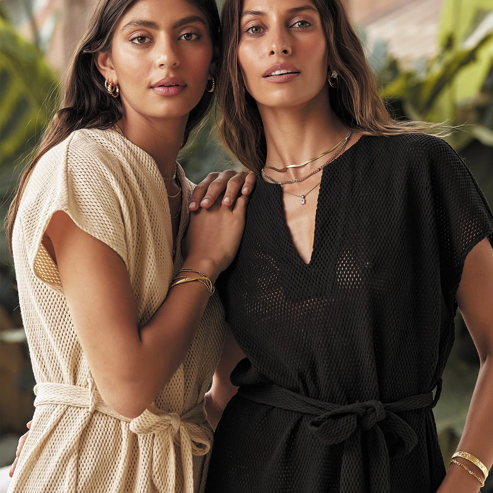 Gia Gold Necklace - Stone sold by Arms Of Eve product image thumbnail 4