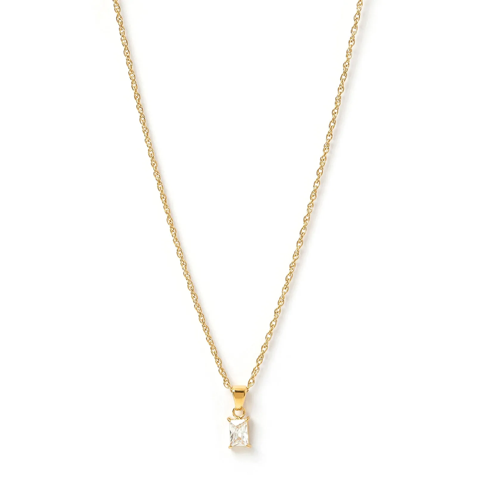 Gia Gold Necklace - Stone sold by Arms Of Eve