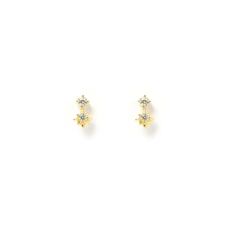 Bonnie Gold Stud Earrings sold by Arms Of Eve