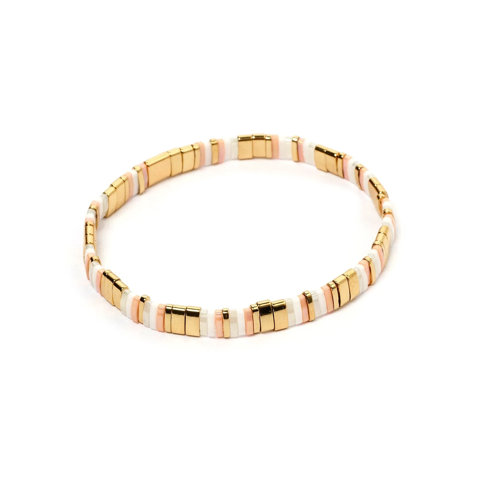 Aria Bracelet Stack - Peony sold by Arms Of Eve product image thumbnail 4