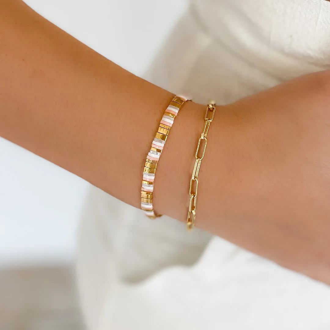 Aria Bracelet Stack - Peony sold by Arms Of Eve product image thumbnail 2