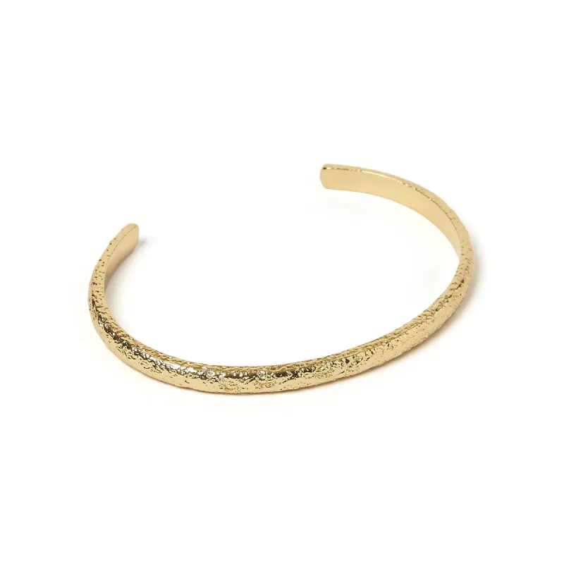 Stevie Gold Cuff Bracelet sold by Arms Of Eve