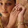 Gypsy Gold Ring sold by Arms Of Eve