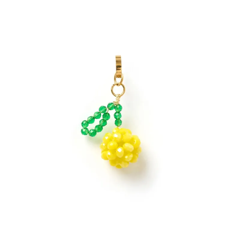 Lemon Beaded Charm sold by Arms Of Eve