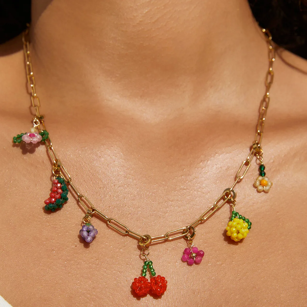 Lemon Beaded Charm sold by Arms Of Eve product image thumbnail 2
