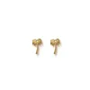Palm Springs Gold Studs sold by Arms Of Eve