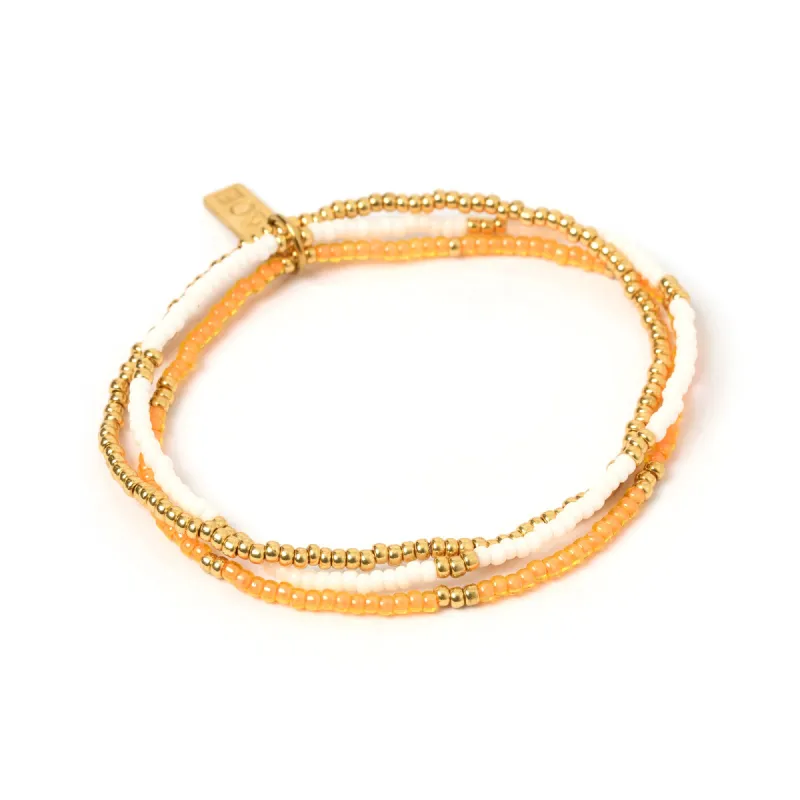 Sunny Bracelet Set - Passionfruit sold by Arms Of Eve