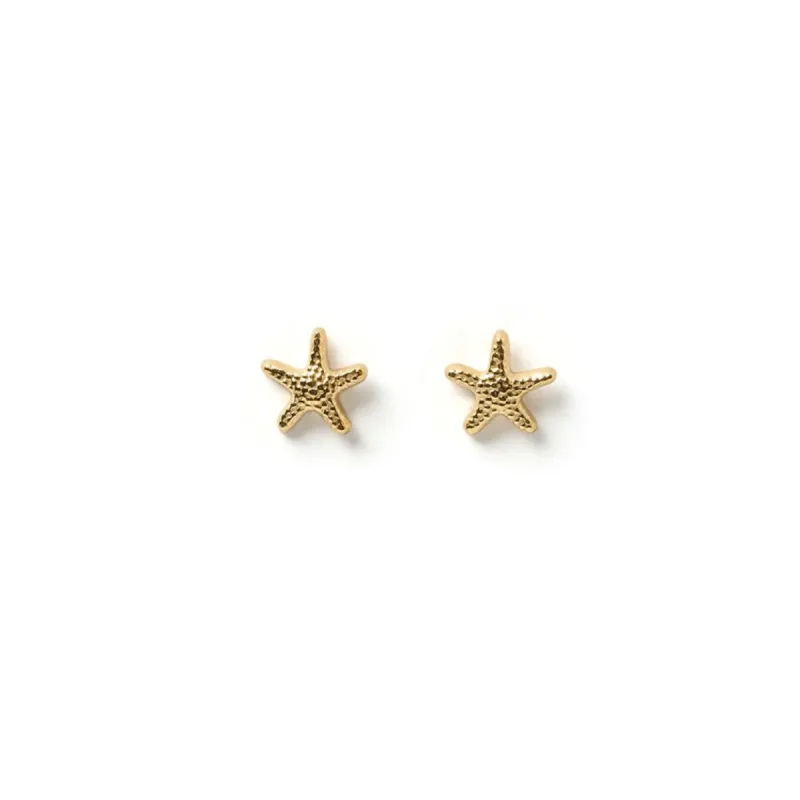 Starfish Gold Studs sold by Arms Of Eve