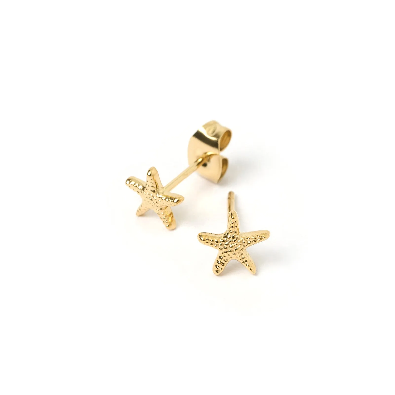 Starfish Gold Studs sold by Arms Of Eve product image thumbnail 4