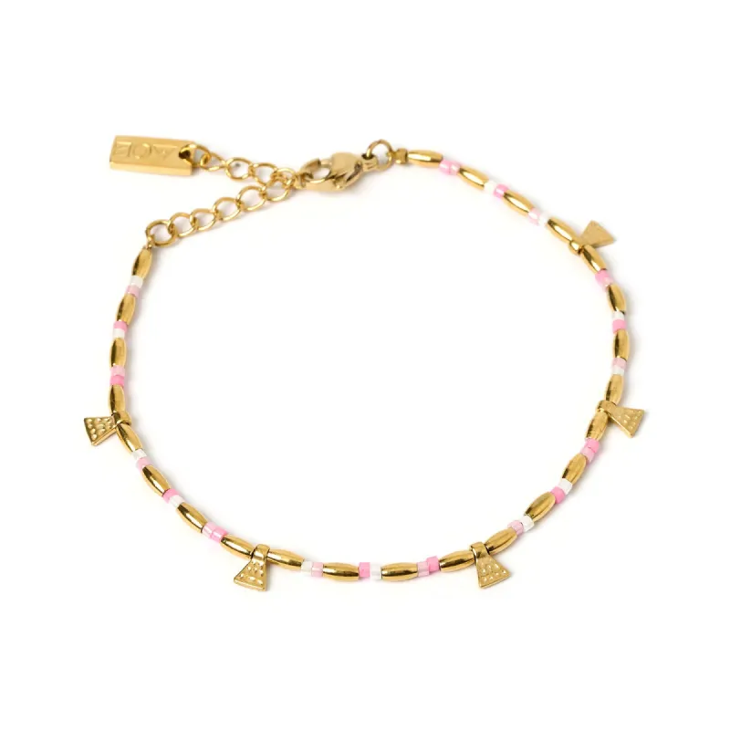 Natalia Gold Bracelet - Peony sold by Arms Of Eve