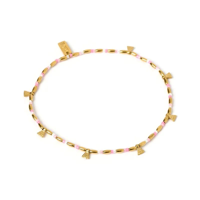 Natalia Gold Anklet - Peony sold by Arms Of Eve