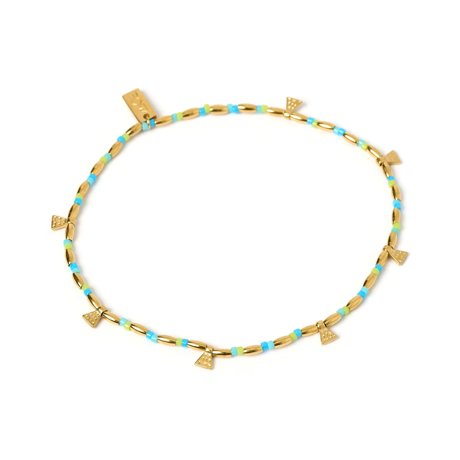 Natalia Gold Anklet - Ocean sold by Arms Of Eve