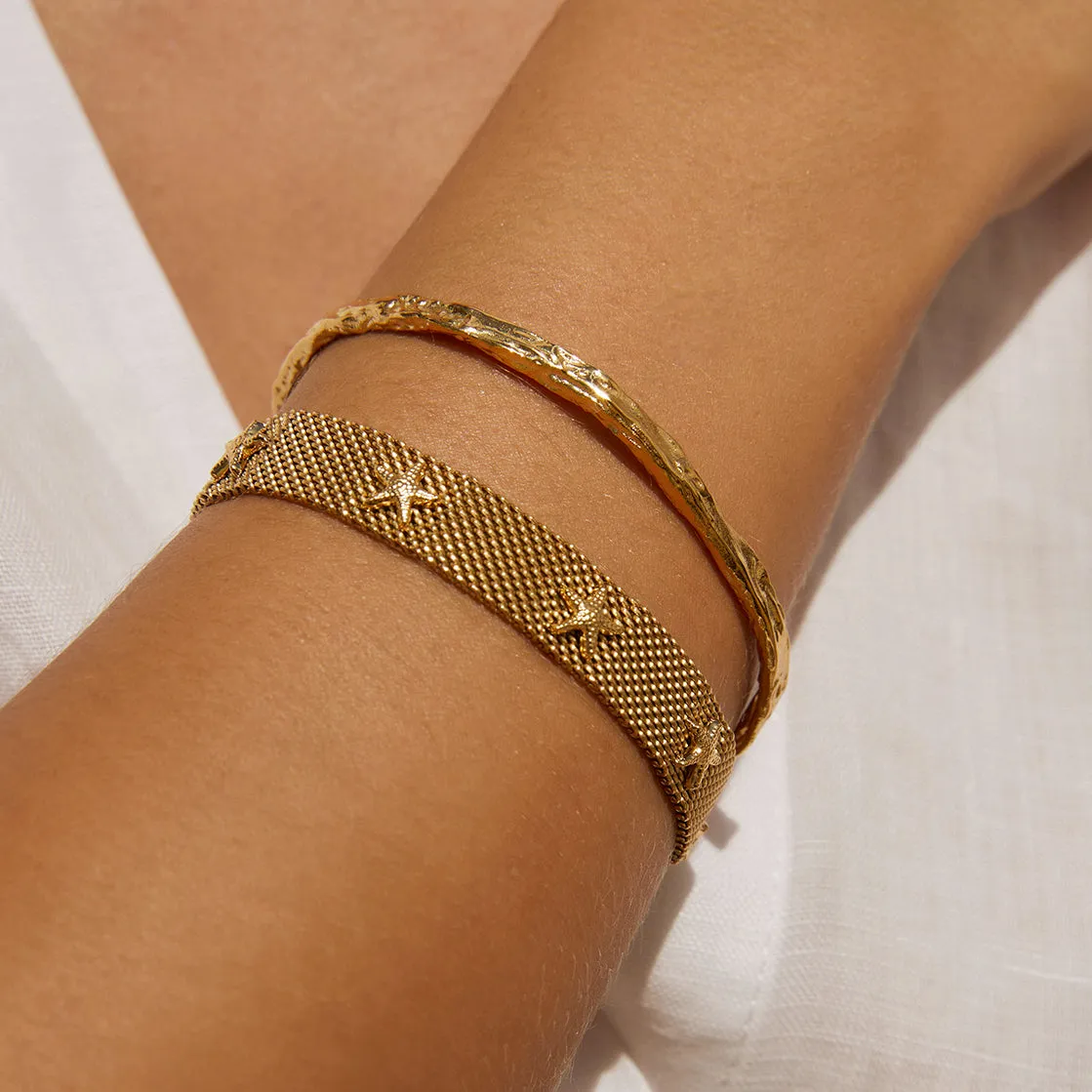 Seastar Gold Bracelet sold by Arms Of Eve product image thumbnail 2