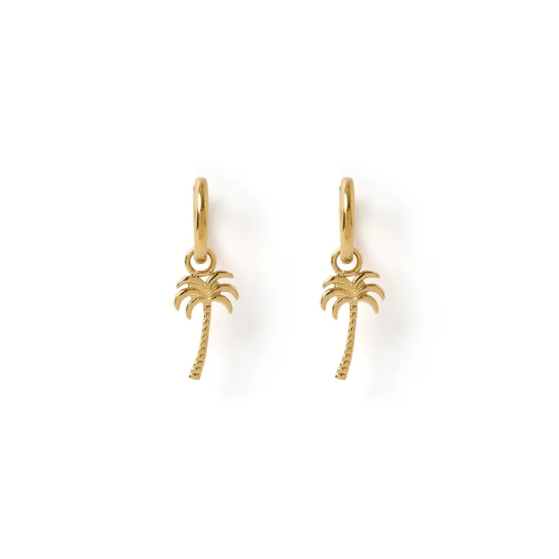 Palm Springs Gold Earrings sold by Arms Of Eve