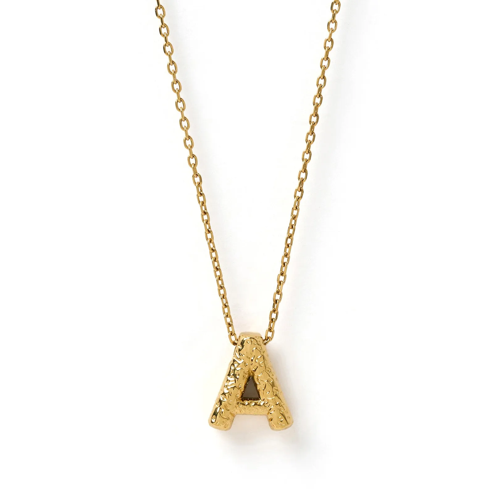Statement Gold Letter Necklace sold by Arms Of Eve