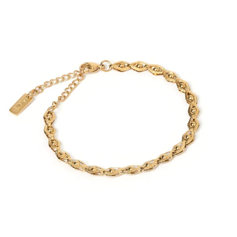 Totti Gold Bracelet made by Arms Of Eve