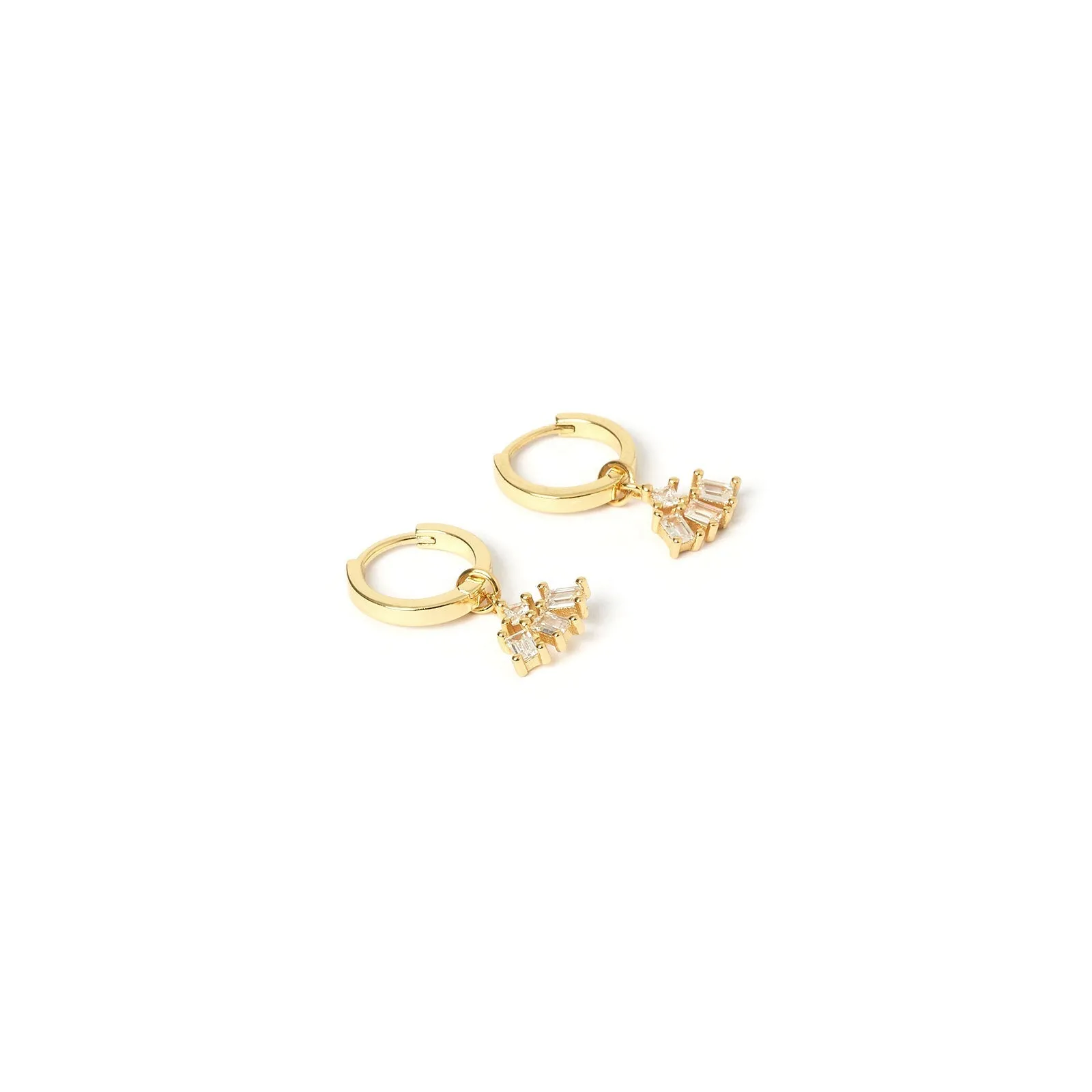 Arlo Gold Charm Earrings sold by Arms Of Eve product image thumbnail 5