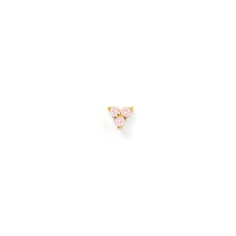 Cassia Single Stack Stud Earring - Rose sold by Arms Of Eve