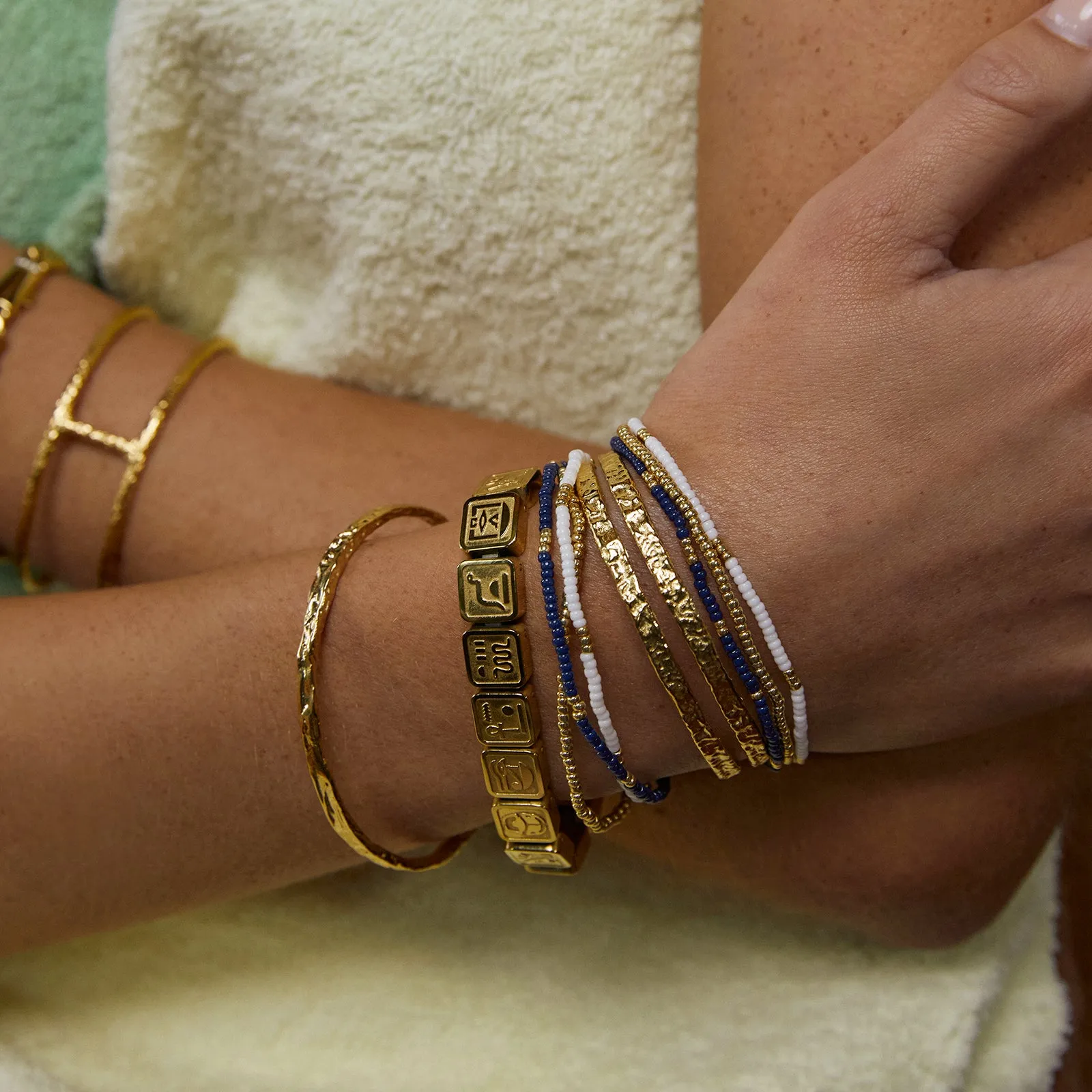 Luxor Gold Bracelet sold by Arms Of Eve product image thumbnail 2