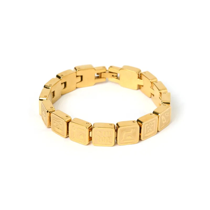 Luxor Gold Bracelet sold by Arms Of Eve