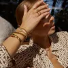 Sunny Bracelet Set - Khaki sold by Arms Of Eve