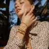 Sunny Bracelet Set - Khaki sold by Arms Of Eve