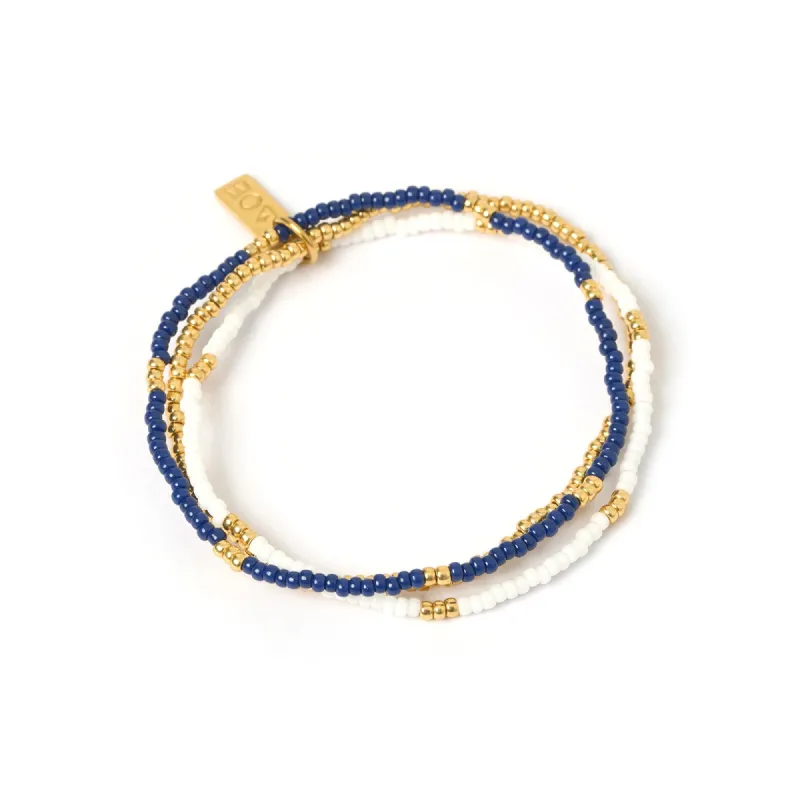 Sunny Bracelet Set - Navy sold by Arms Of Eve
