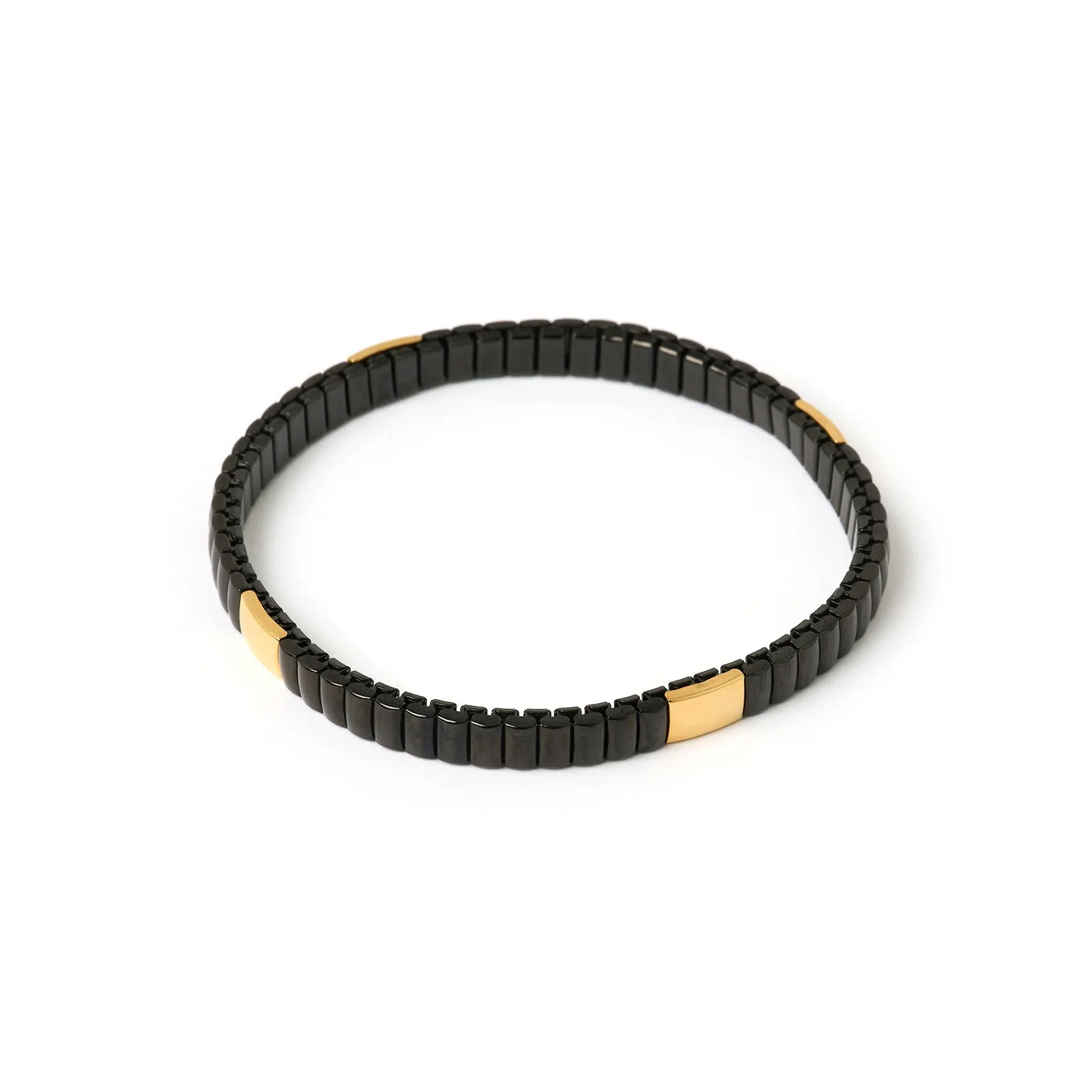 Onyx Bracelet Stack - Black sold by Arms Of Eve product image thumbnail 4