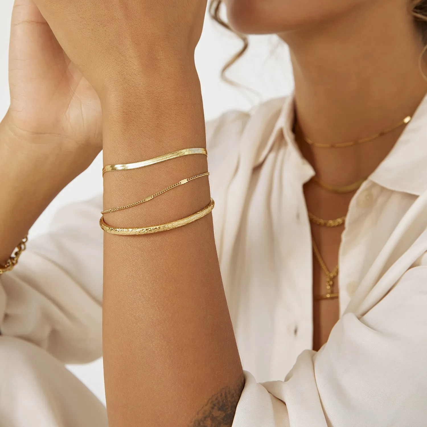 Shiloh Bracelet Stack sold by Arms Of Eve product image thumbnail 2