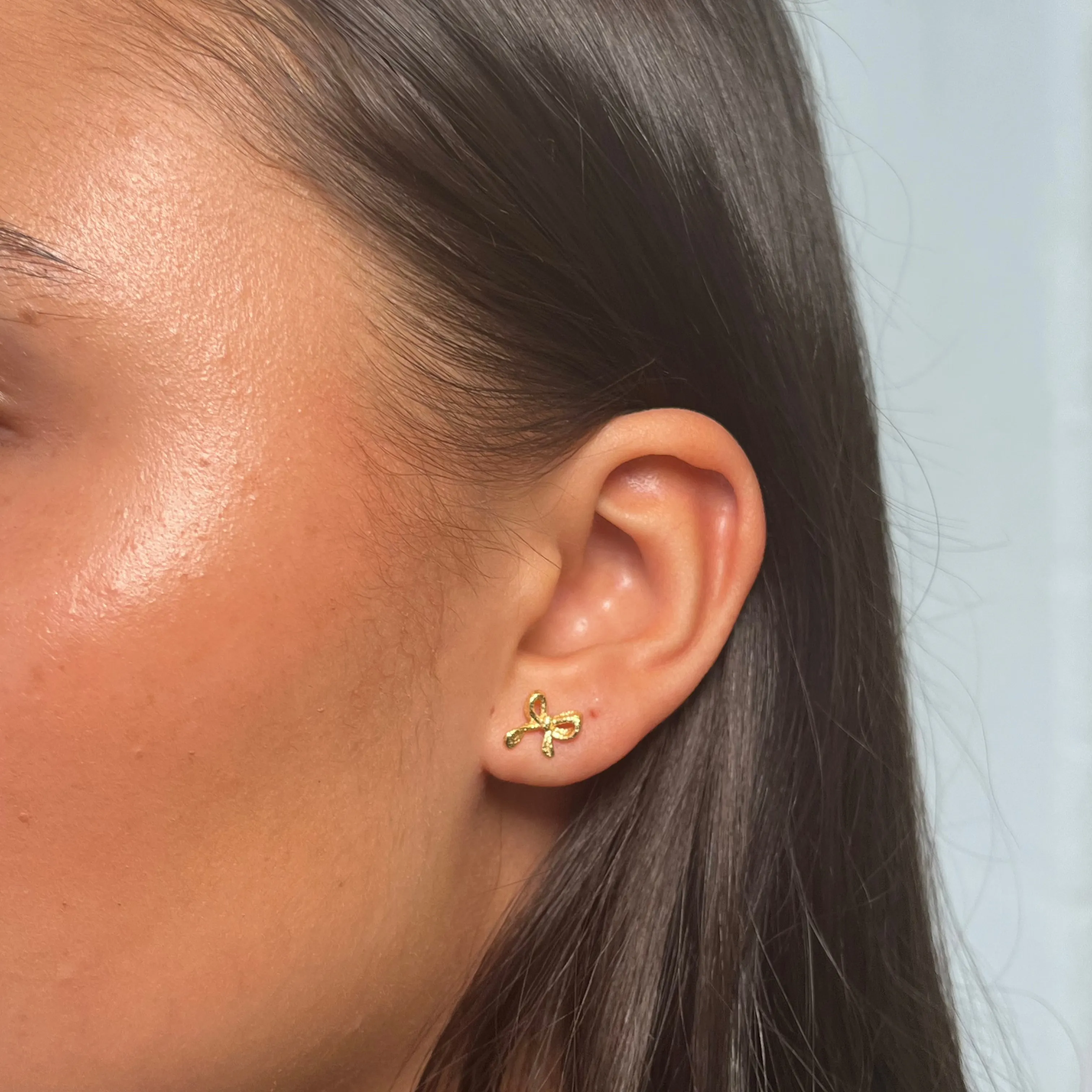 Bowie Gold Single Stud sold by Arms Of Eve product image thumbnail 3