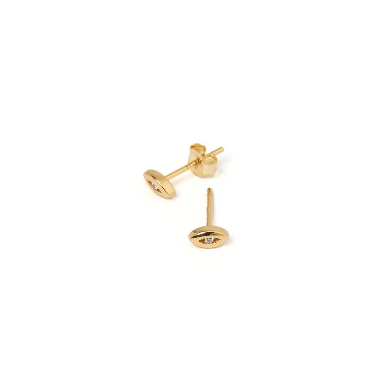 Amulet Gold Studs sold by Arms Of Eve product image thumbnail 4