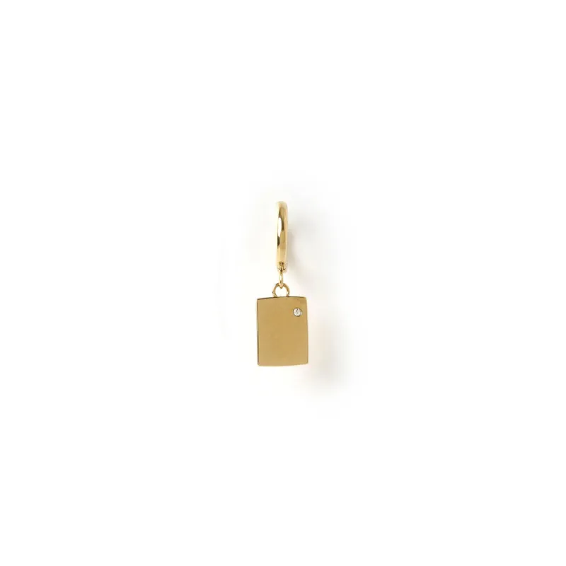 Miller Single Gold Earring sold by Arms Of Eve